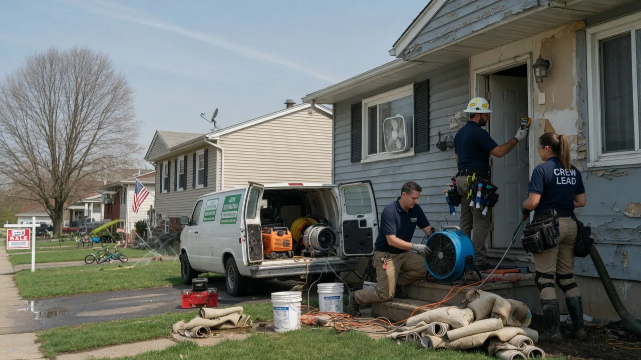 Flood Cleanup in Williamsville, VA near me